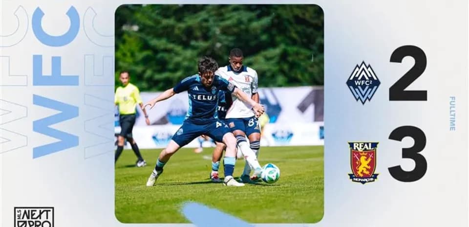 Vancouver Whitecaps II player challenges Real Monarchs opponent