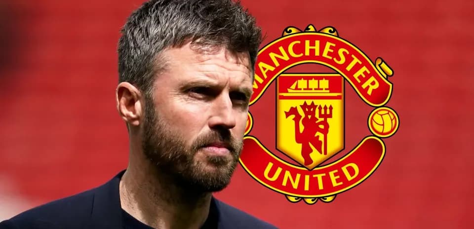 Coach with Manchester United logo in background
