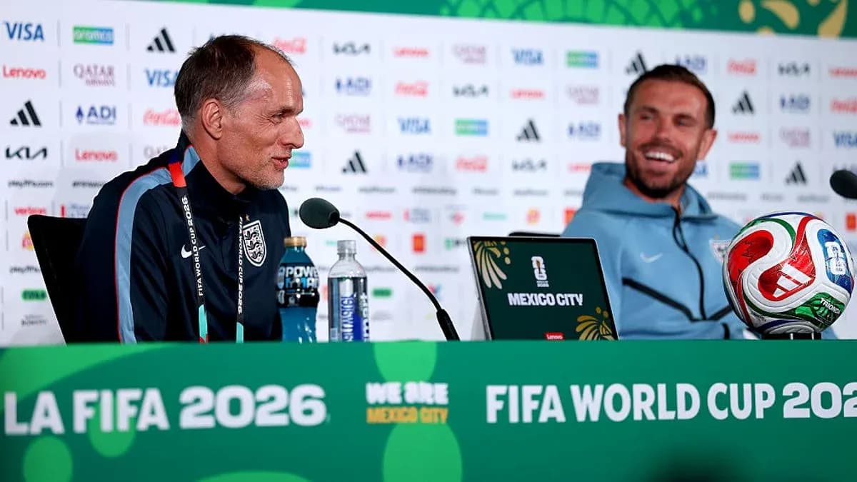 Coaches at press conference for FIFA World Cup 2026