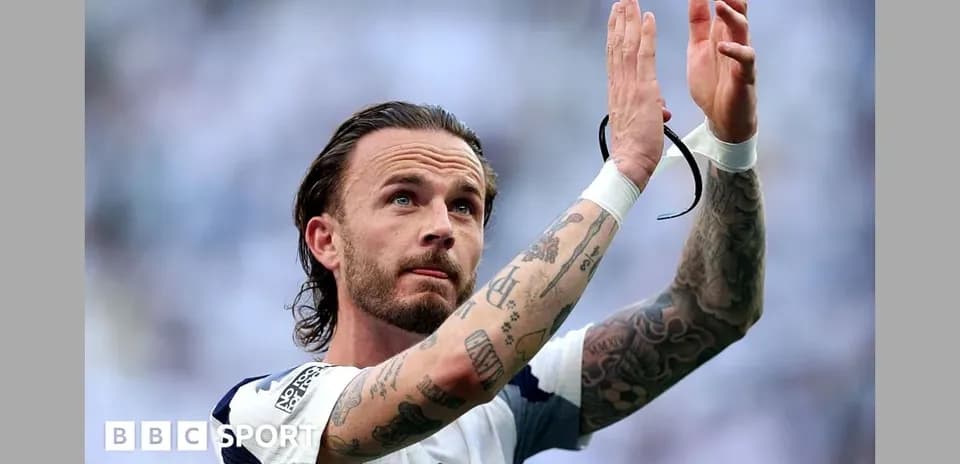 Player applauding fans after a match