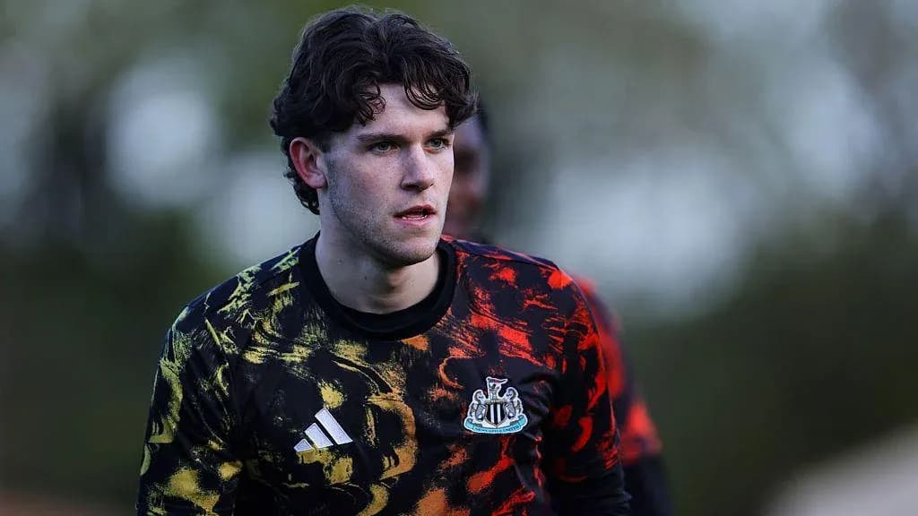 Goalkeeper training at Newcastle United facility