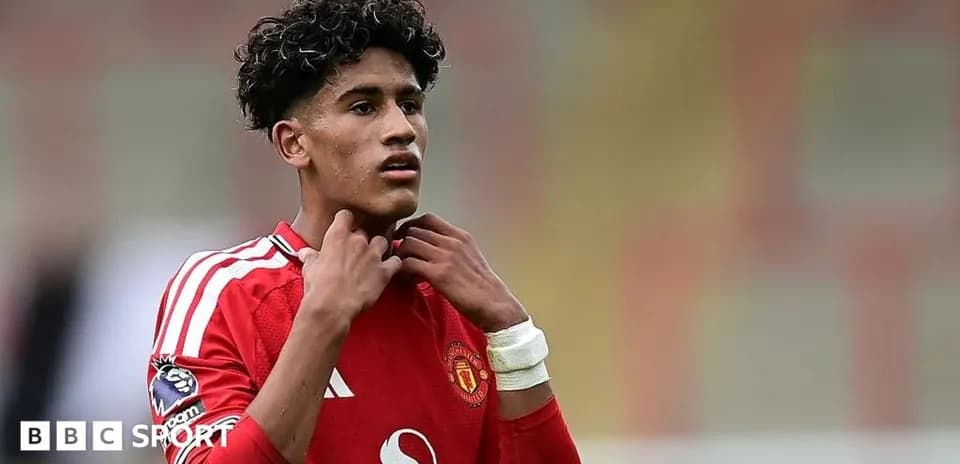 Young player adjusting collar during match