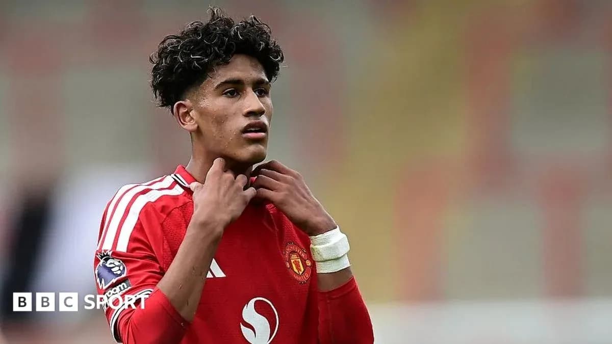 Young player adjusting collar during match