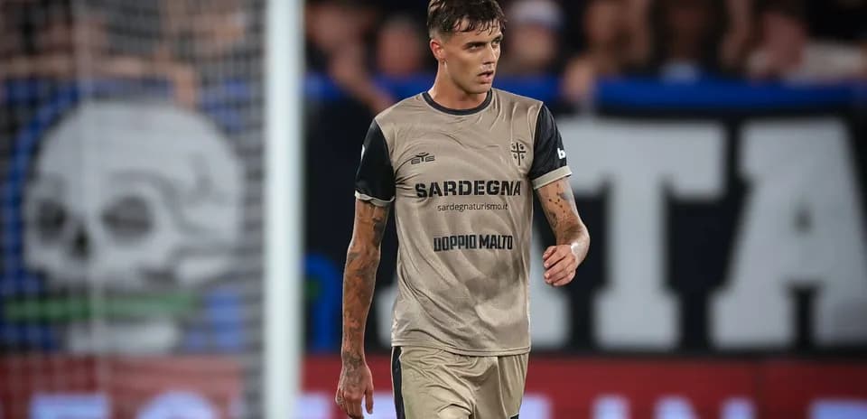 Player walking on the pitch during a match