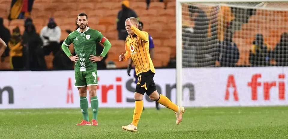 Player celebrating after scoring during match