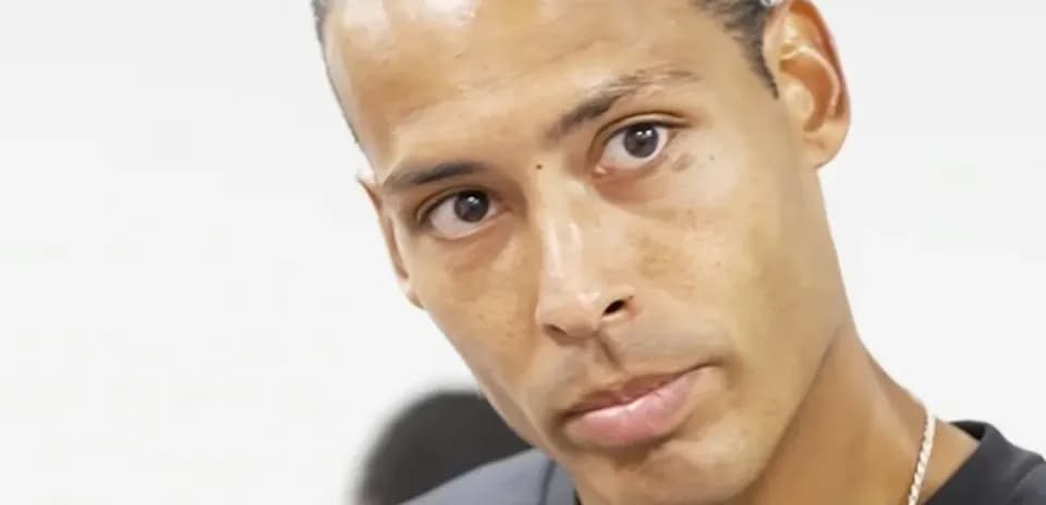 Player looking directly at the camera indoors
