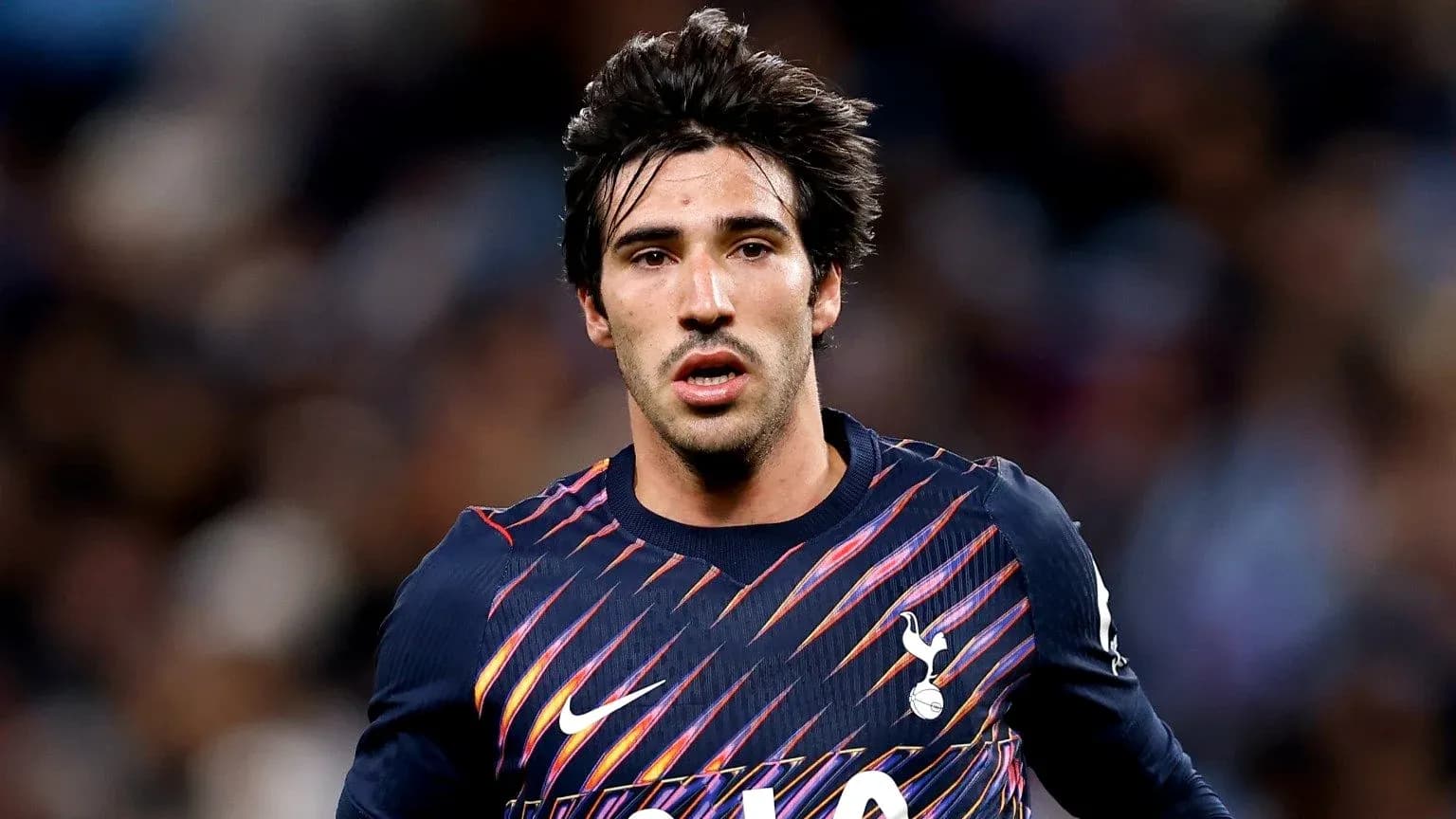 Player in Tottenham jersey during a match