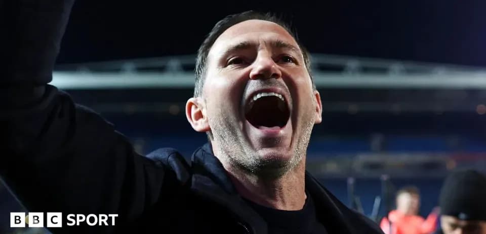 Coach celebrating passionately after a match victory