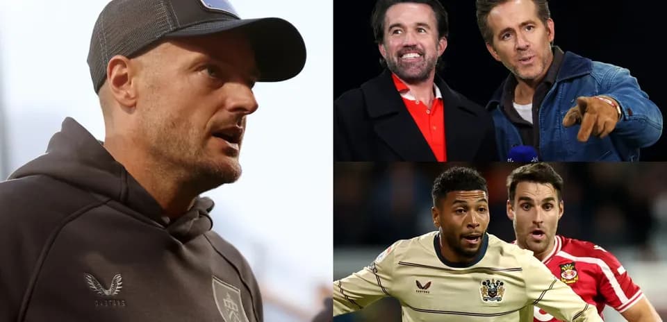 Coach and two actors at football event collage
