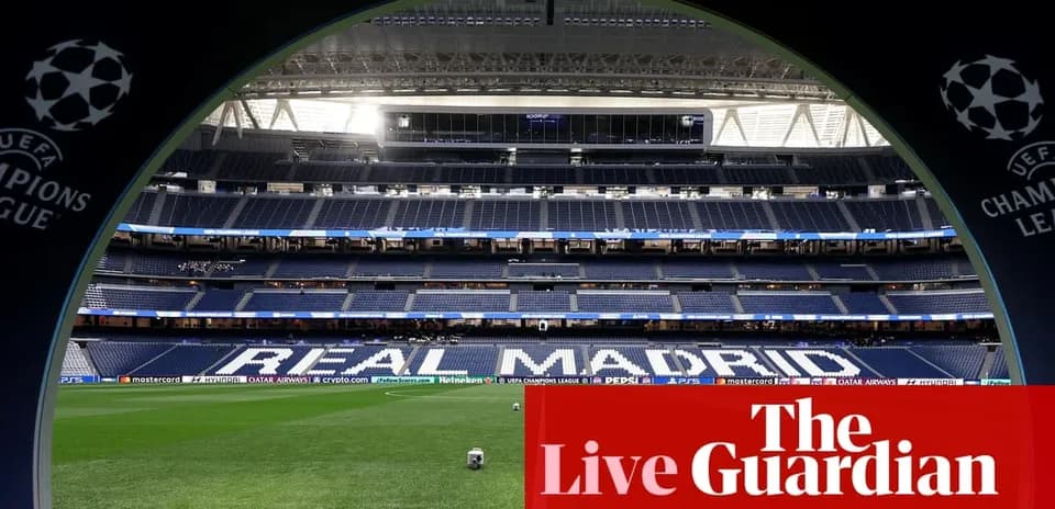 View of Real Madrid stadium from entrance tunnel