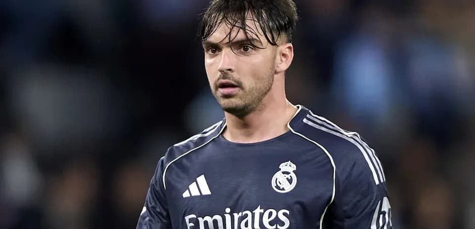 Goalkeeper in Real Madrid uniform during match
