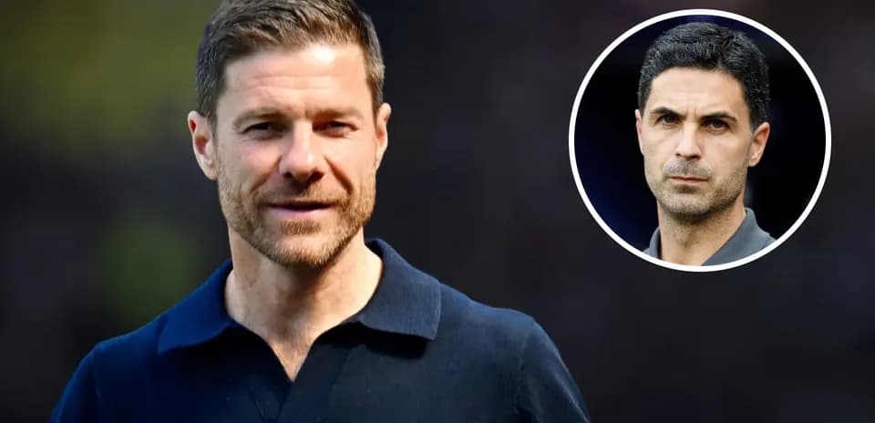 Two football managers in separate frames