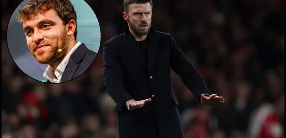Coach gesturing during a football match on the sideline