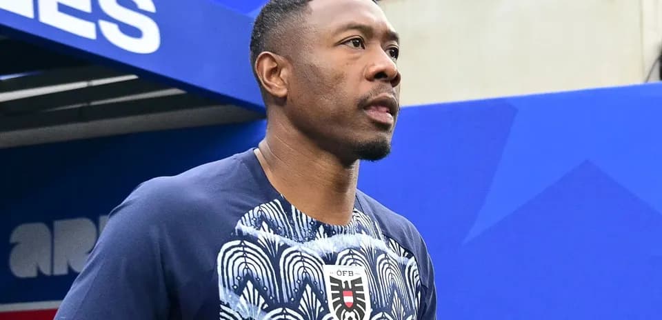 Player walking onto the field before a match