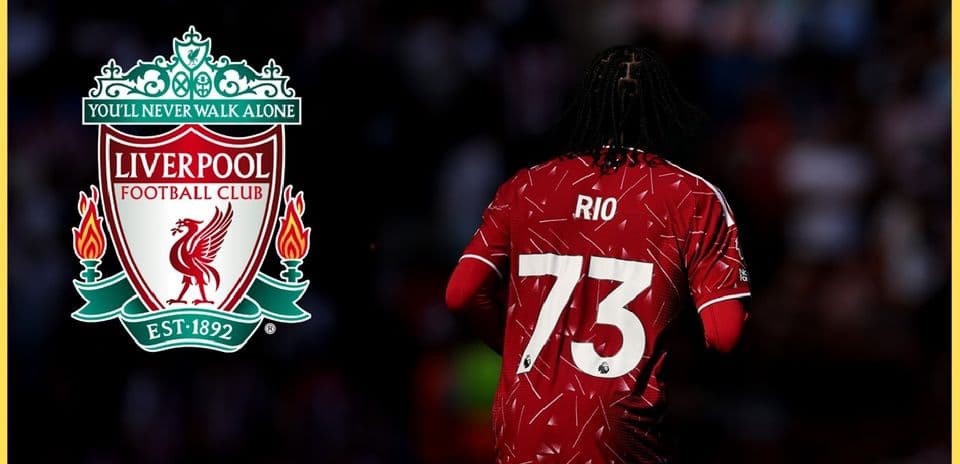 Player in red Liverpool jersey with number 73