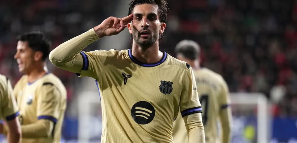 Player saluting after scoring during match