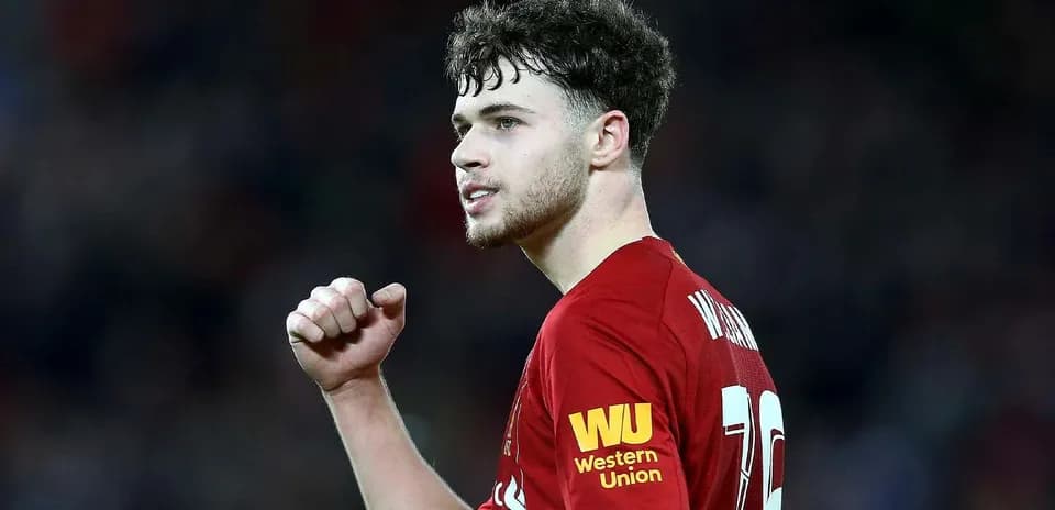 Player celebrating during a match for Liverpool