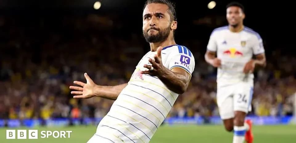 Player celebrating a goal during a match