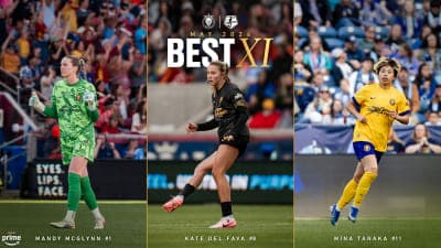 Three players featured in NWSL Best XI lineup