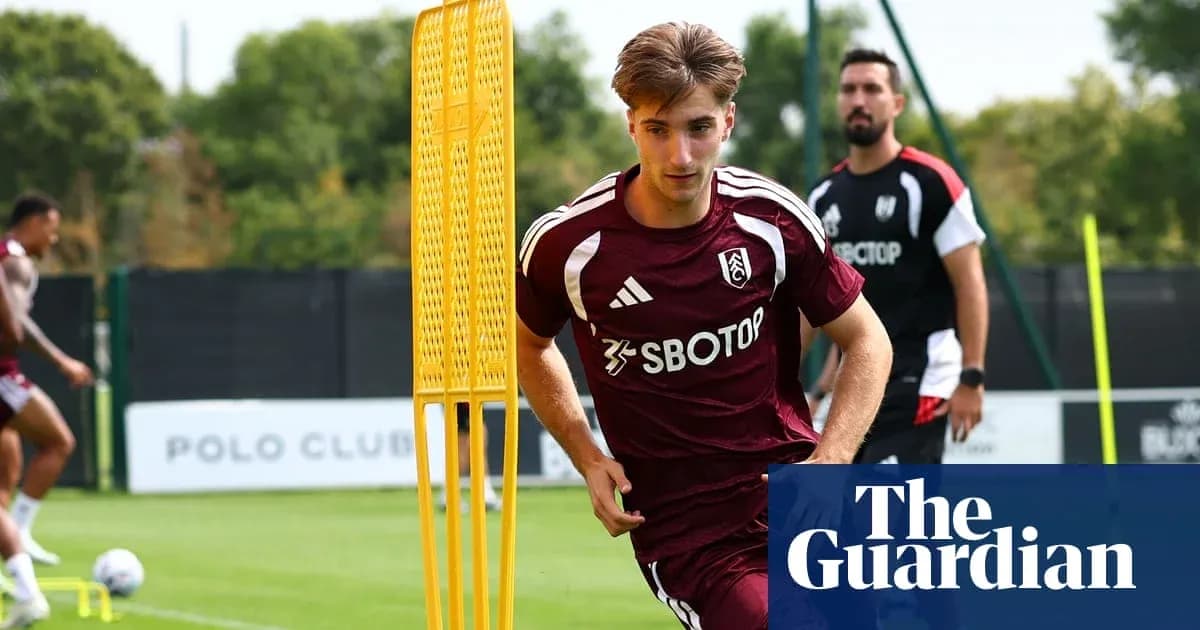 Player training at Fulham FC training ground