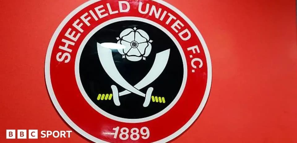 Sheffield United F.C. club logo on red background
