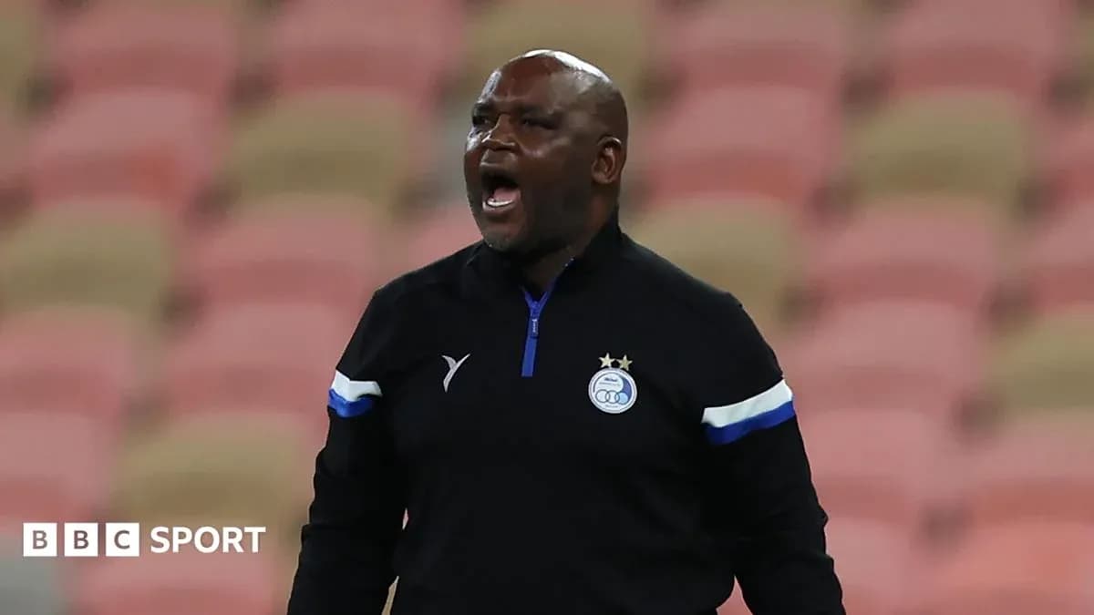 Coach shouting from the sidelines during match