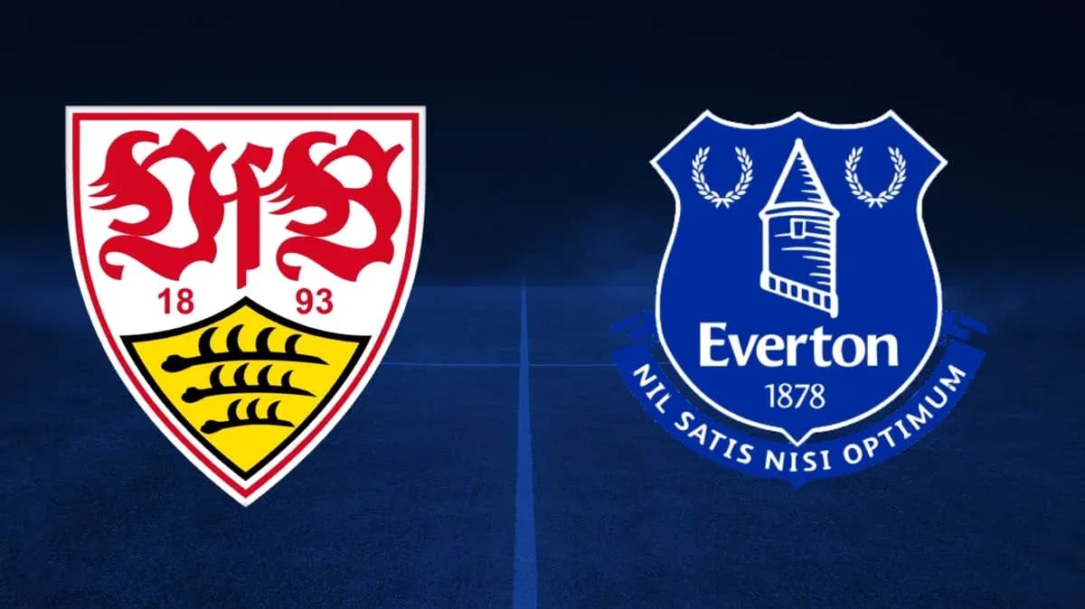Logos of VfB Stuttgart and Everton FC