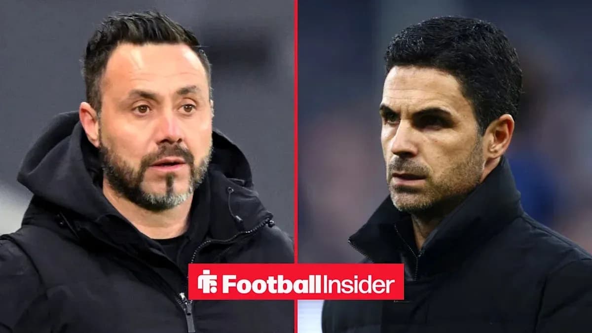 Two football managers looking serious on the sidelines