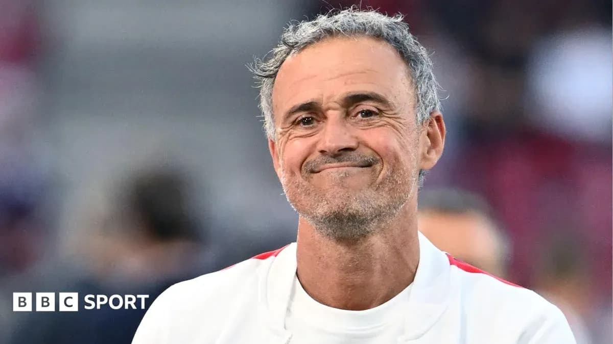 Coach smiling during a match event