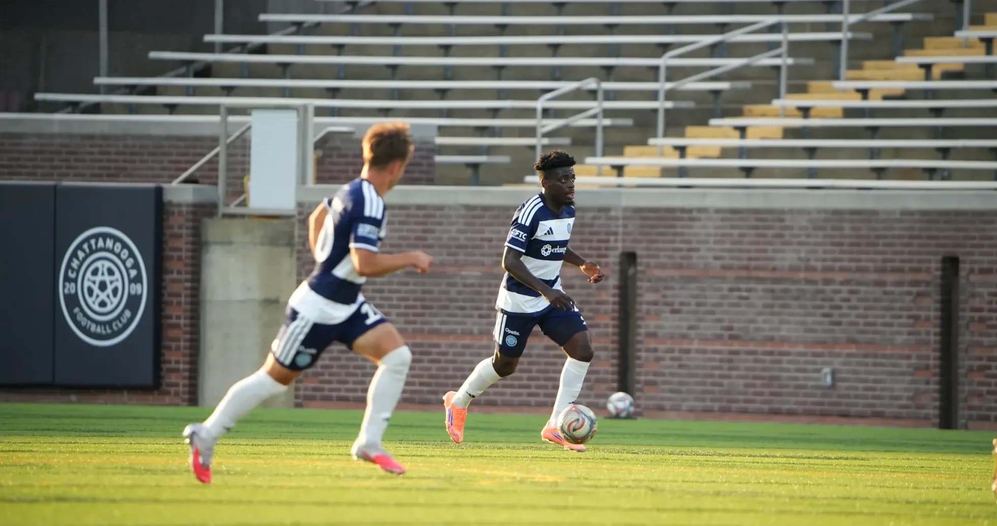 Chattanooga players in action during match
