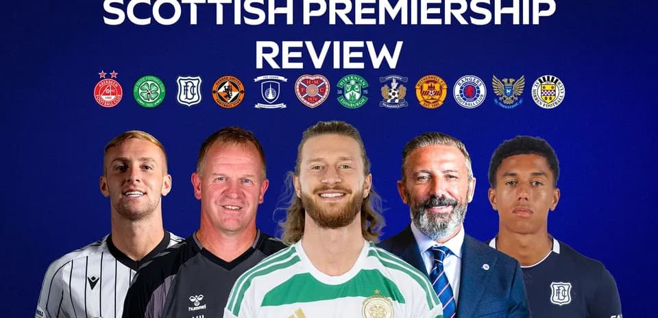 Scottish Premiership review featuring players and coaches