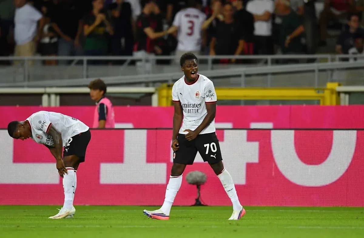 Player celebrating a goal during a match