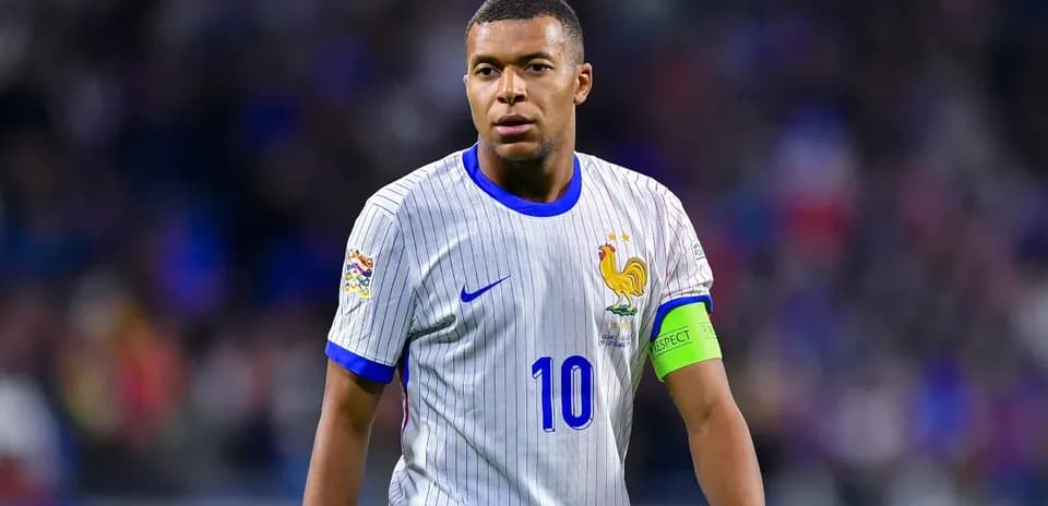 Player wearing France kit during a match