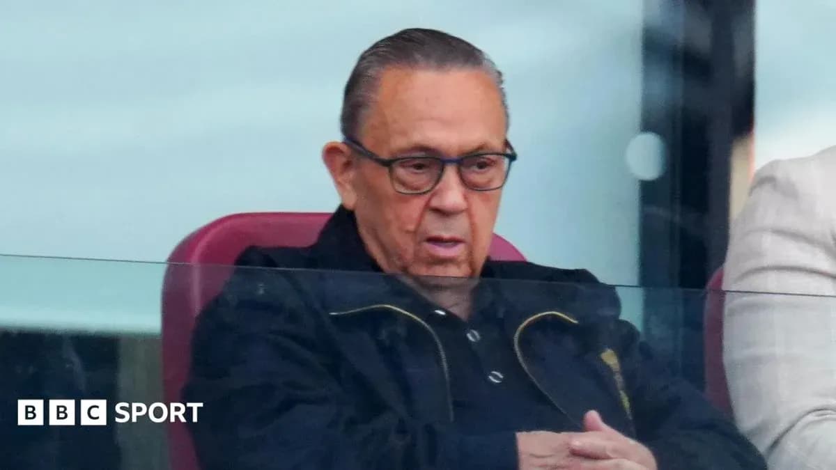 Man watching match from a private box