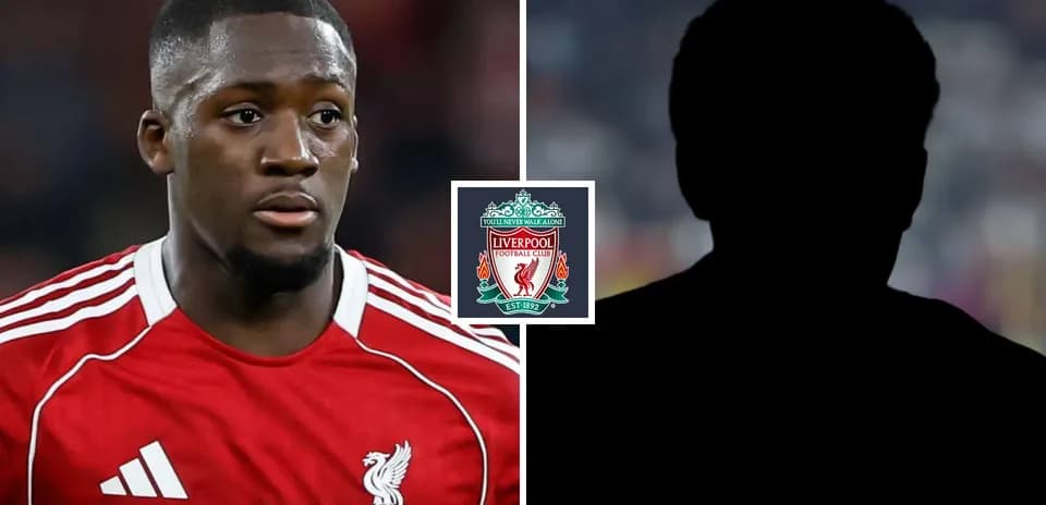 Liverpool player in red jersey, club logo displayed