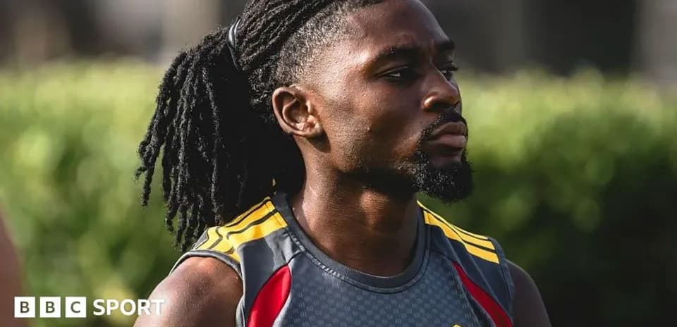 Athlete in training gear during practice session