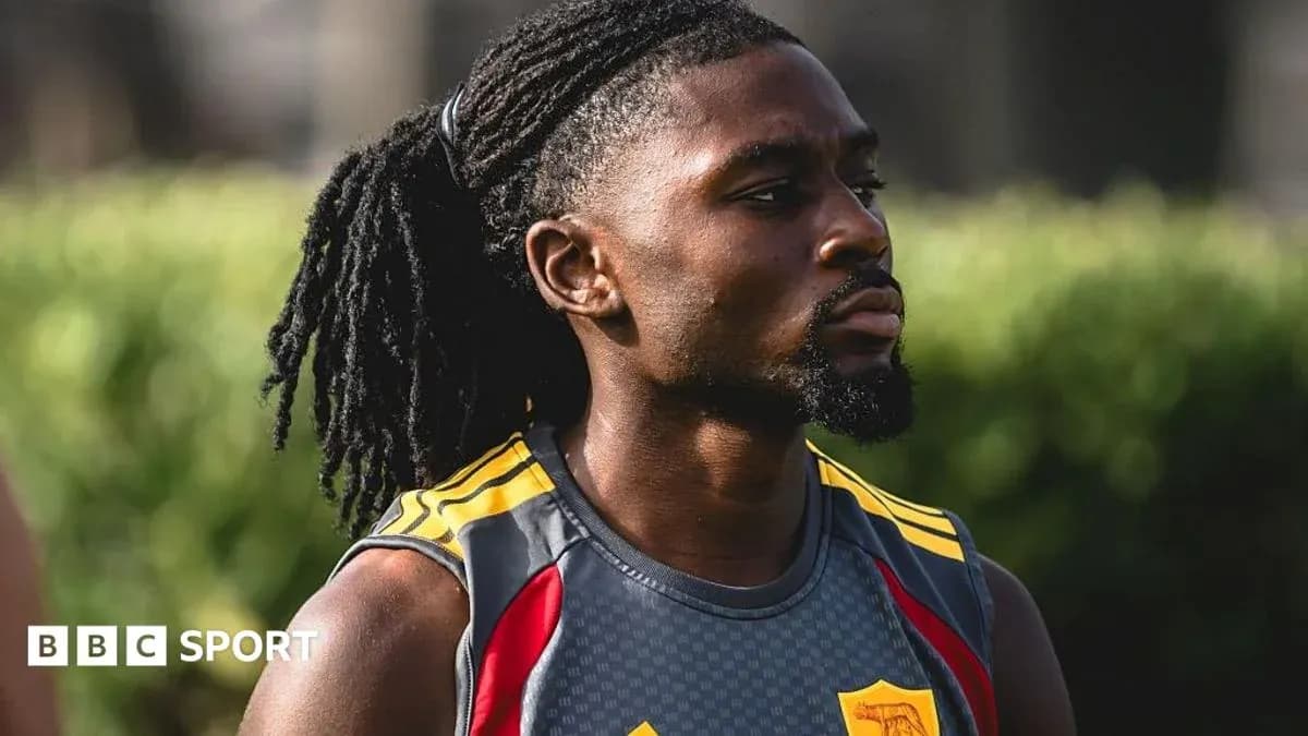 Athlete in training gear during practice session