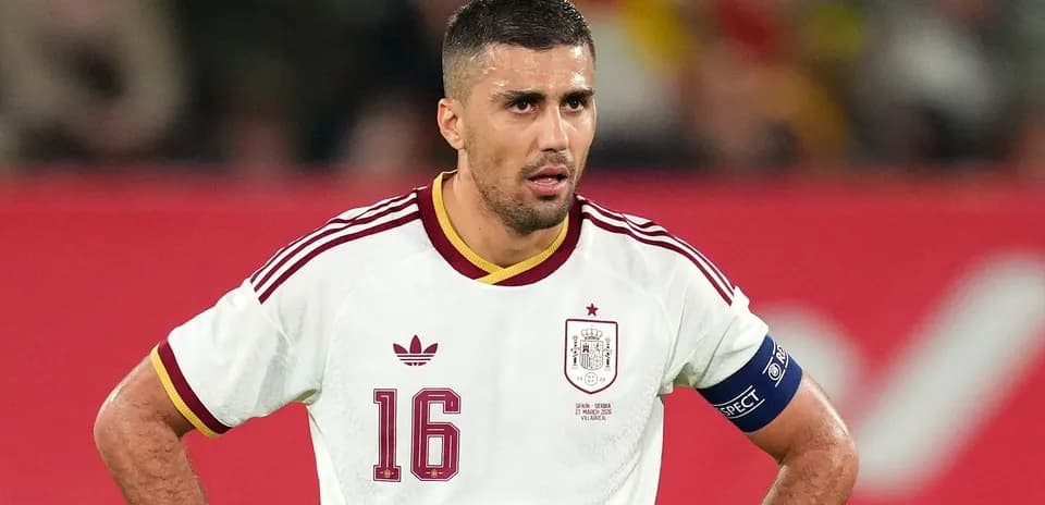 Player wearing Spain jersey during a match