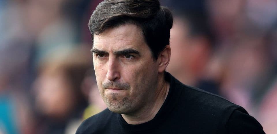 Coach observing the match from the sidelines