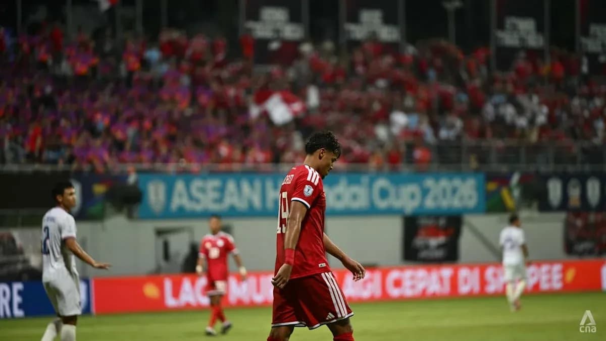 Player walking off the field during a match