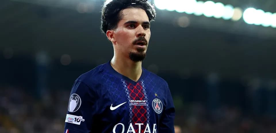 Player wearing PSG jersey during match
