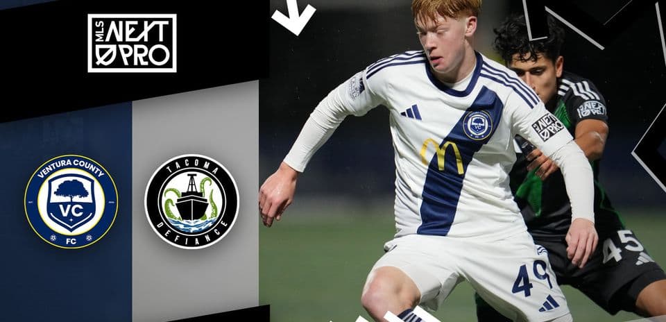 Player in action during Ventura County vs Tacoma match