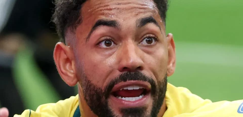 Player celebrating after scoring a goal