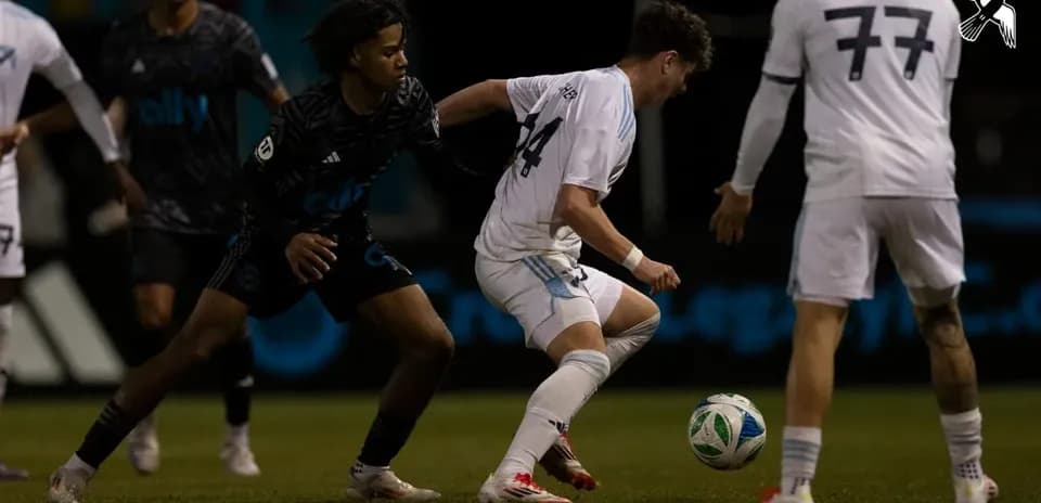 Crown Legacy player dribbling against New York City II
