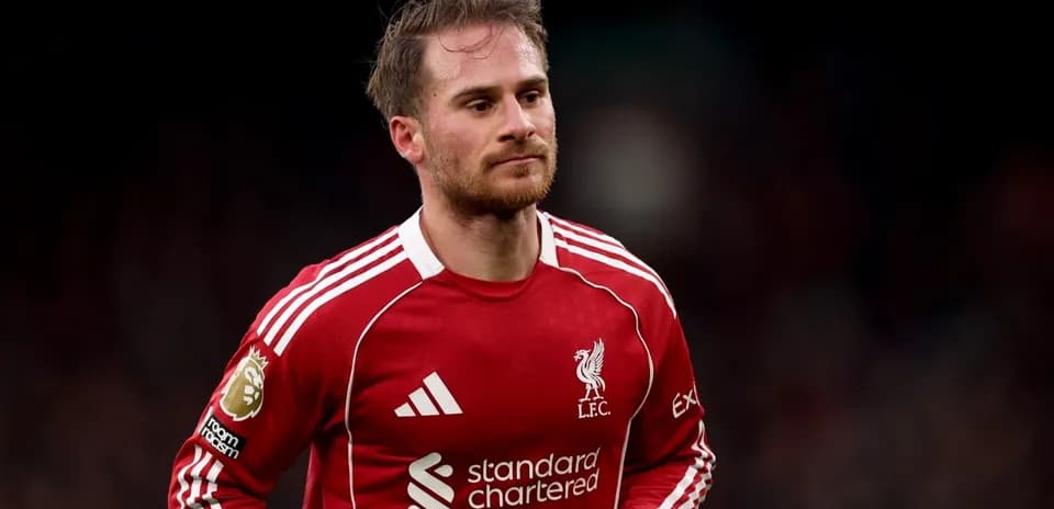 Player wearing Liverpool jersey during match