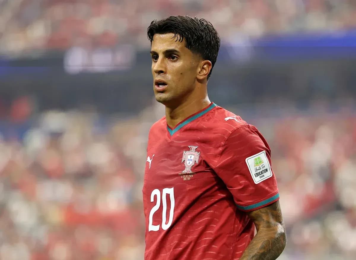Player wearing Portugal jersey during match