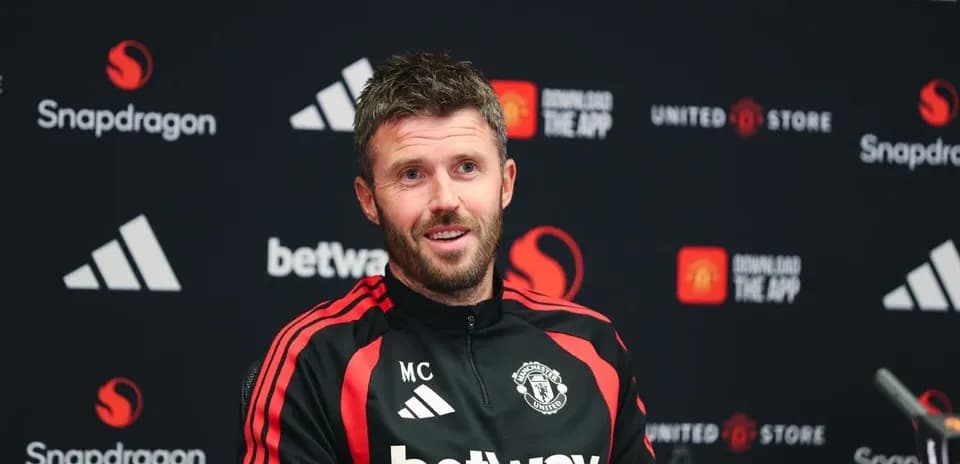Manchester United manager speaking at press conference