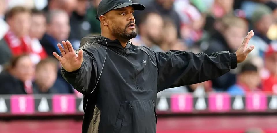 Coach gesturing during a match on the sidelines