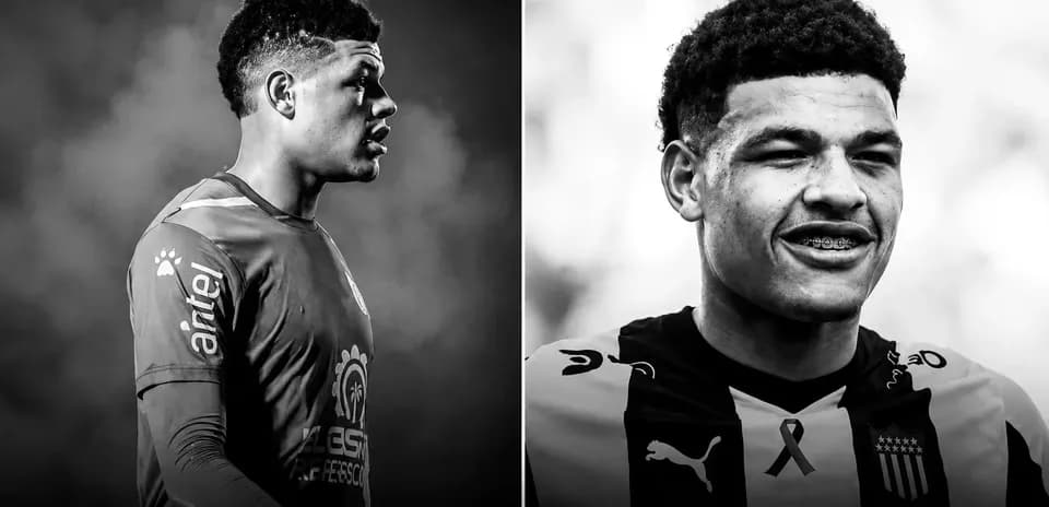 Bruno Betancor in two different team jerseys
