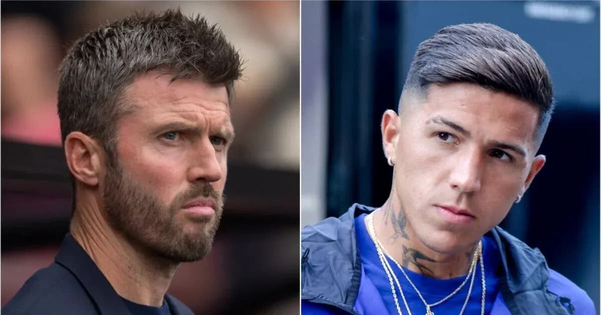Two men looking serious, one in sports attire